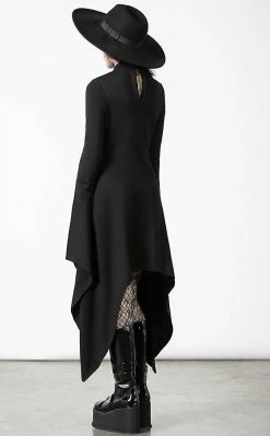 Killstar Mistress Mercury Long Sleeve Dress Clothing