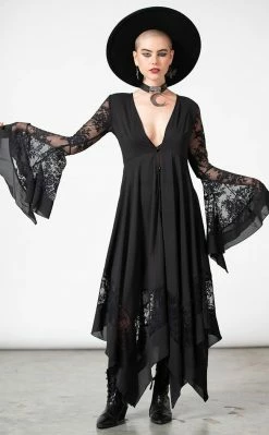 Killstar Misty Night Maxi Dress 14 Killstar Misty Night Maxi Dress