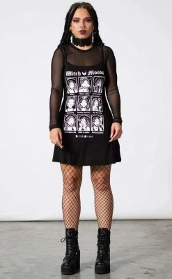 Killstar Moody 2 Layer Dress Clothing
