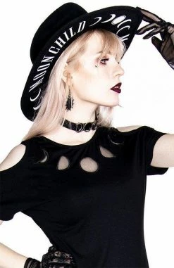 Restyle Clothing Moon Phases Oversized Tunic Dress