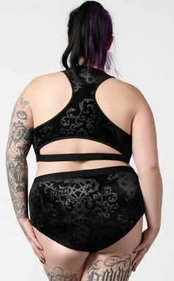 Killstar Mortalia Bralet Clothing