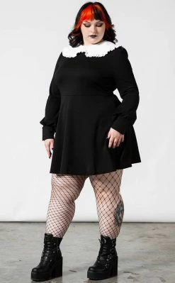 Killstar Clothing Mystra Collar Dress