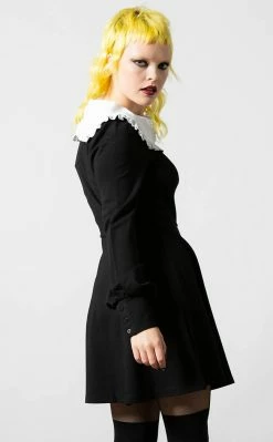 Killstar Clothing Mystra Collar Dress