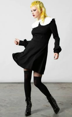 Killstar Clothing Mystra Collar Dress