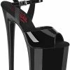 Pleaser NAUGHTY-809 Black Patent Heels 1 Pleaser NAUGHTY-809 Black Patent Heels