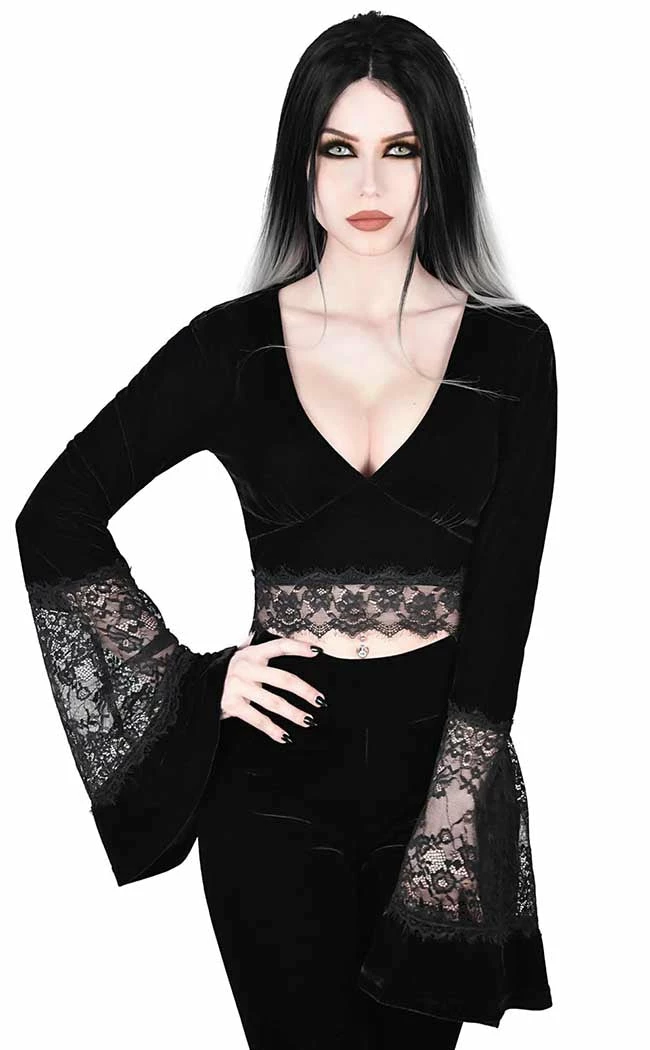 Killstar Clothing Naomi Long Sleeve Top 3 Killstar Clothing Naomi Long Sleeve Top