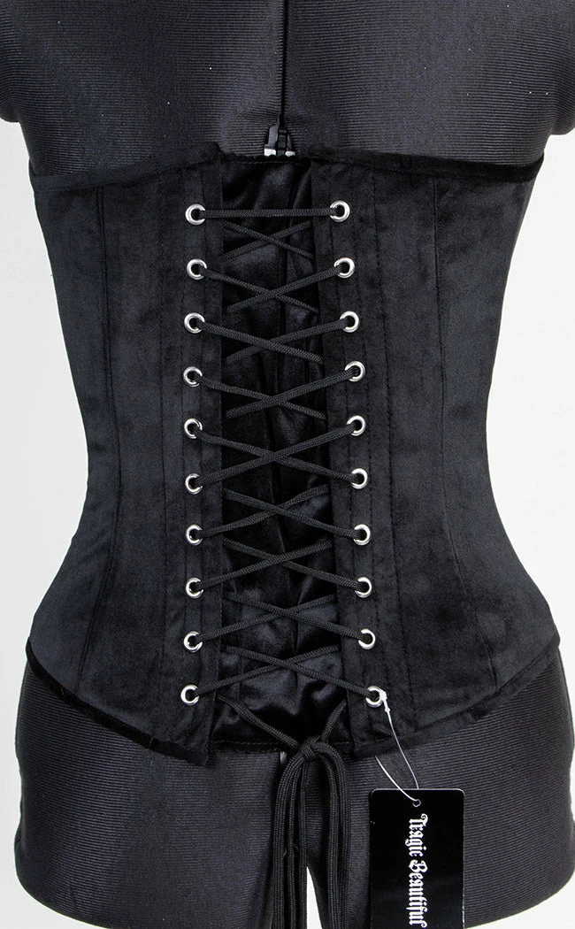 Tragic Beautiful Nemesis Velvet Corset 12 Tragic Beautiful Nemesis Velvet Corset