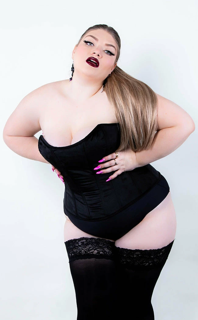 Tragic Beautiful Nemesis Velvet Corset 6 Tragic Beautiful Nemesis Velvet Corset