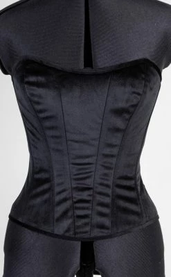 Tragic Beautiful Nemesis Velvet Corset 21 Tragic Beautiful Nemesis Velvet Corset