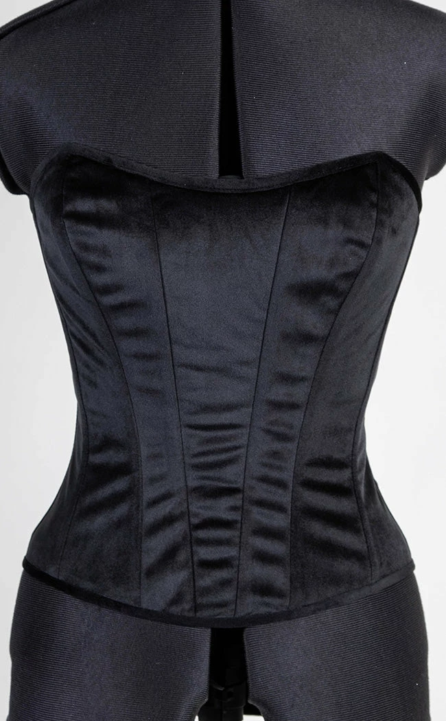 Tragic Beautiful Nemesis Velvet Corset 10 Tragic Beautiful Nemesis Velvet Corset