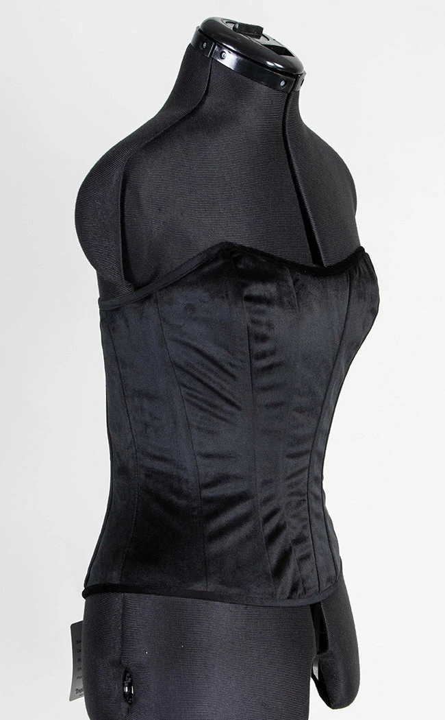 Tragic Beautiful Nemesis Velvet Corset 11 Tragic Beautiful Nemesis Velvet Corset