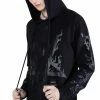 Killstar Night Terror Oversized Hoodie Clothing