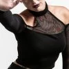 Killstar Clothing Nightcall Fishnet Top 2 Killstar Clothing Nightcall Fishnet Top