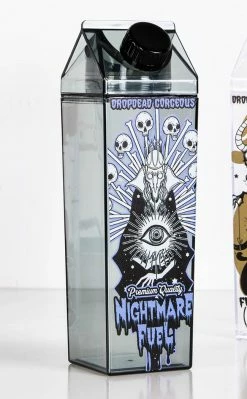 Drop Dead Gorgeous Nightmare Fuel Milk Carton Drink Bottle