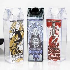 Drop Dead Gorgeous Nightmare Fuel Milk Carton Drink Bottle 11 Drop Dead Gorgeous Nightmare Fuel Milk Carton Drink Bottle