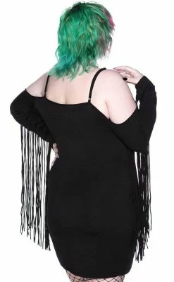 Killstar Nix Fringe Dress Clothing