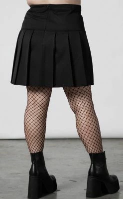 Killstar No Lip Pleated Skirt
