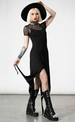 Killstar Nocturna Hanky Panky Dress Clothing