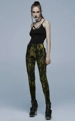 Punk Rave Clothing Noxious Shredded Leggings