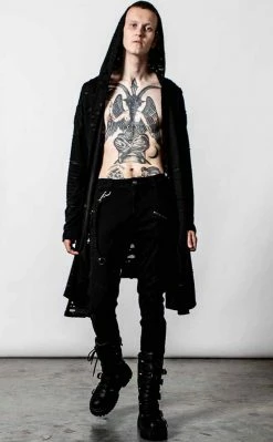 Killstar Nu-Dawn Hooded Cardigan Clothing