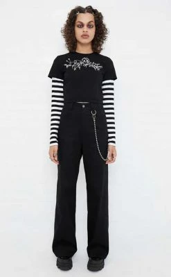 Mary Wyatt Oblina Long Sleeve Crop Tee 9 Mary Wyatt Oblina Long Sleeve Crop Tee