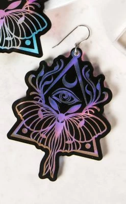 Drop Dead Gorgeous Obsidian Transformation Earrings Accessories