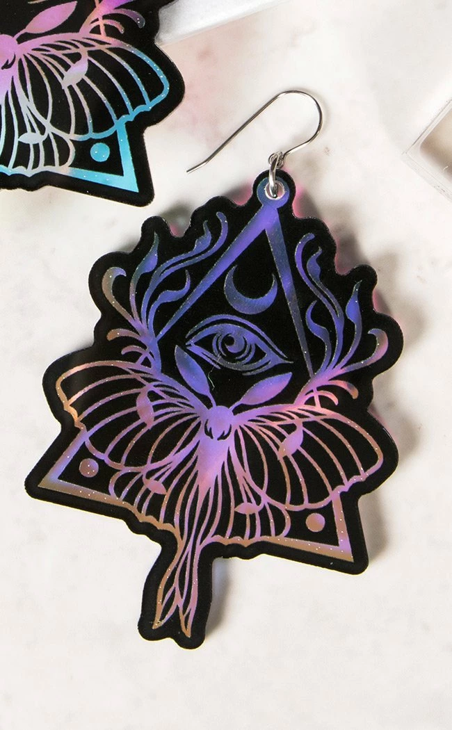 Drop Dead Gorgeous Obsidian Transformation Earrings Accessories 4 Drop Dead Gorgeous Obsidian Transformation Earrings Accessories