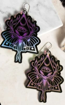 Drop Dead Gorgeous Obsidian Transformation Earrings Accessories