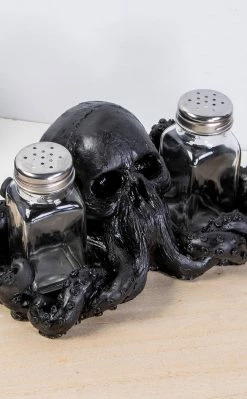 Sarah Mudle Home & Gifts Octoskull Holder | Black