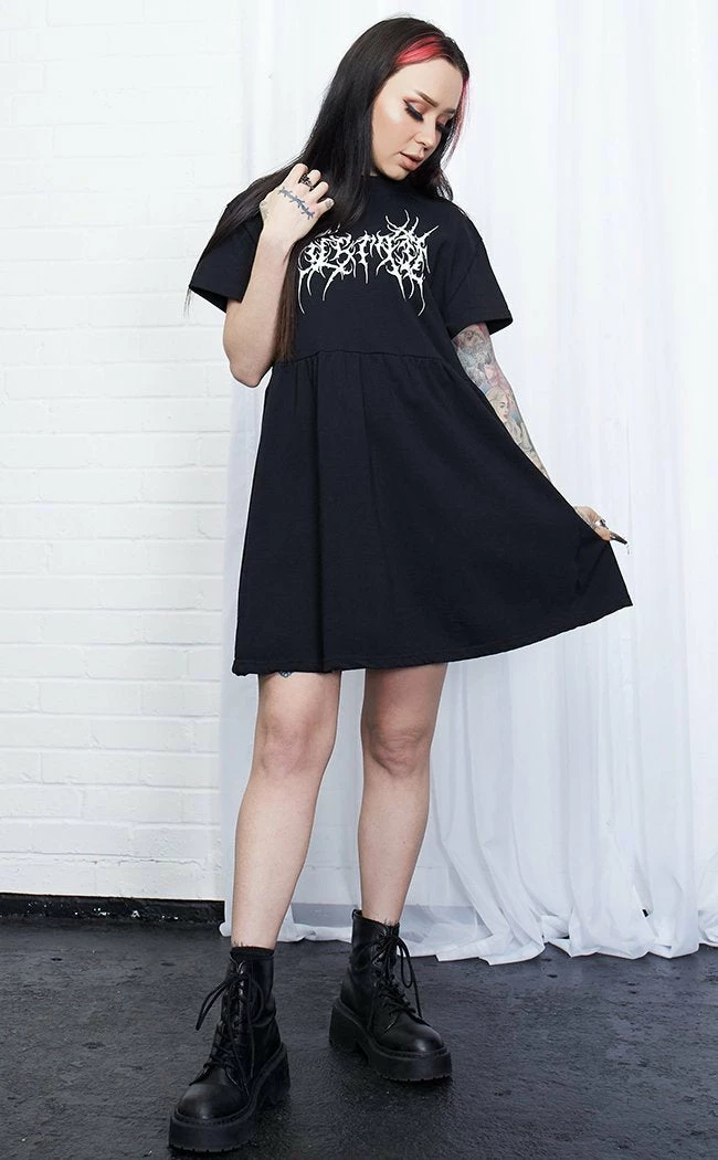 Mary Wyatt Ohm Organic Smock Dress Clothing 3 Mary Wyatt Ohm Organic Smock Dress Clothing