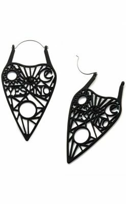 TB Jewellery Openwork Planchette Plug Hoops | Earrings