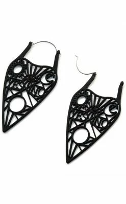 TB Jewellery Openwork Planchette Plug Hoops | Earrings