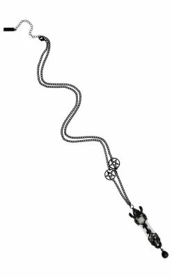 Killstar Ophelia Vial Necklace | Black