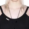 Killstar Ophelia Vial Necklace | Black 2 Killstar Ophelia Vial Necklace | Black