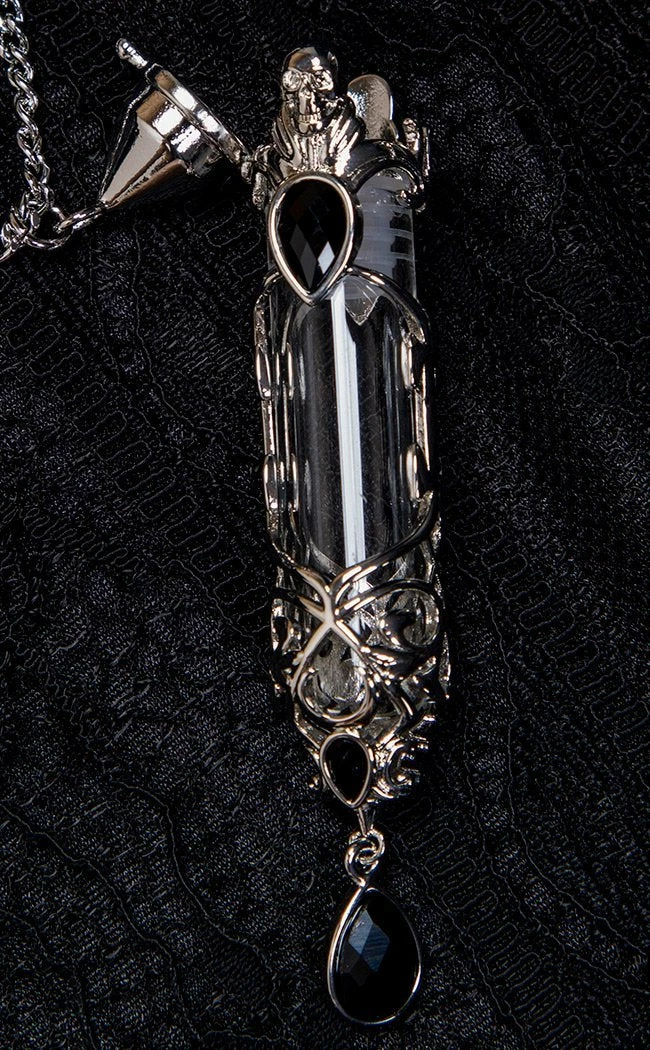 Killstar Ophelia Vial Necklace | Silver 4 Killstar Ophelia Vial Necklace | Silver