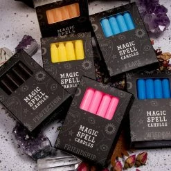 Witchcraft Orange Confidence Spell Candles