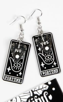 Tragic Beautiful Accessories Ouija Fortune Earrings