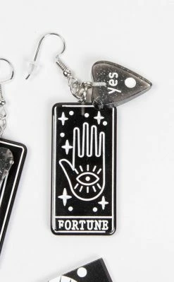 Tragic Beautiful Accessories Ouija Fortune Earrings