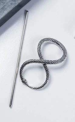 Gothic Jewellery Ouroboros Hair Pin