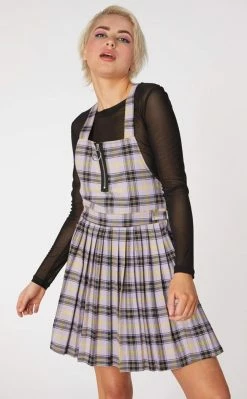 Dangerfield Outsider Tartan Pleat Pinny