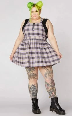 Dangerfield Outsider Tartan Pleat Pinny 11 Dangerfield Outsider Tartan Pleat Pinny