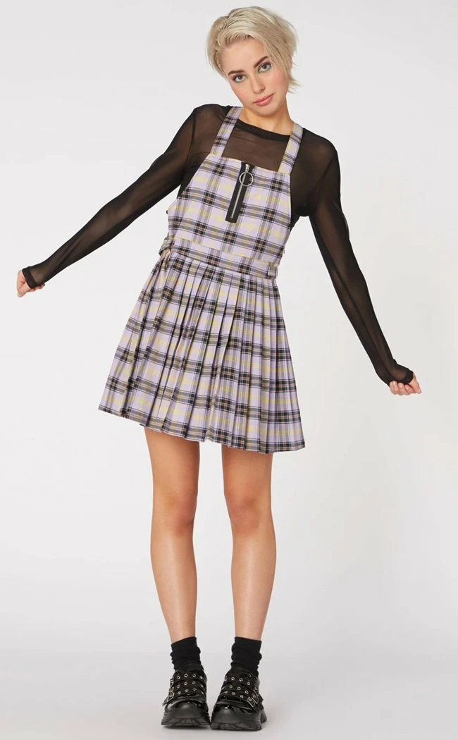 Dangerfield Outsider Tartan Pleat Pinny 6 Dangerfield Outsider Tartan Pleat Pinny