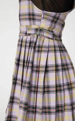 Dangerfield Outsider Tartan Pleat Pinny 14 Dangerfield Outsider Tartan Pleat Pinny