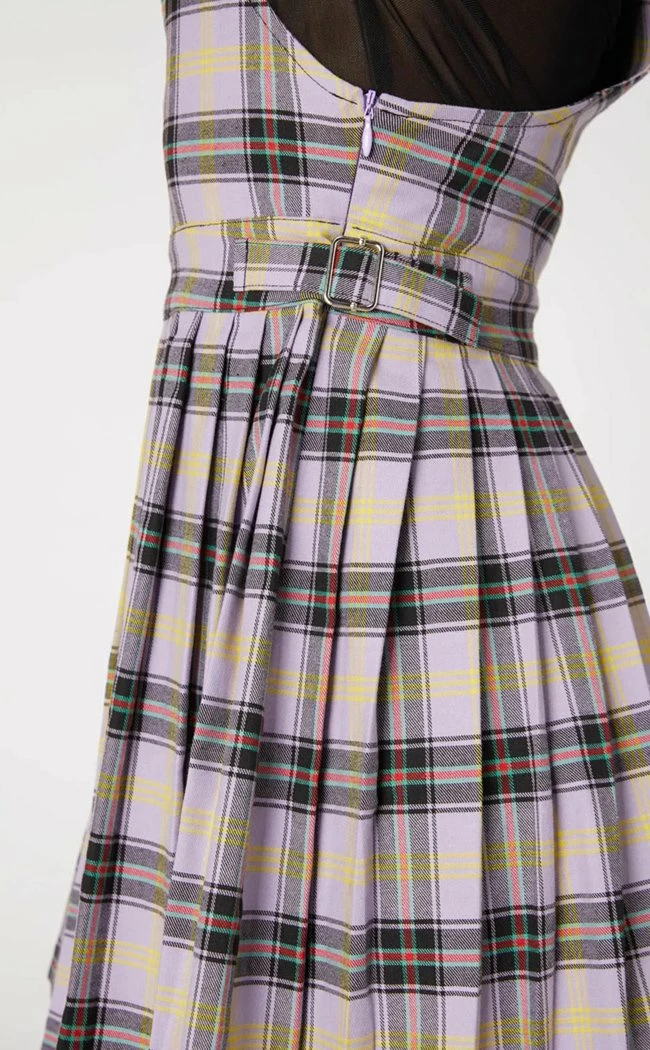 Dangerfield Outsider Tartan Pleat Pinny 8 Dangerfield Outsider Tartan Pleat Pinny
