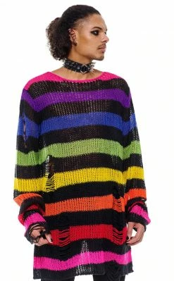 Killstar Over The Rainbow Knit Sweater 8 Killstar Over The Rainbow Knit Sweater