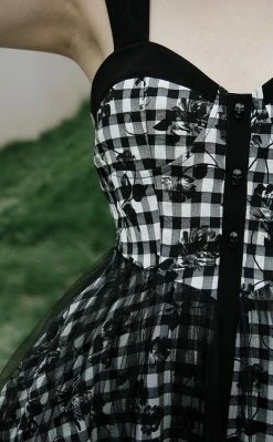 Punk Rave Clothing Overgrown Checkered Dress 16 Punk Rave Clothing Overgrown Checkered Dress