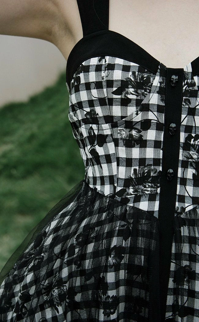 Punk Rave Clothing Overgrown Checkered Dress 9 Punk Rave Clothing Overgrown Checkered Dress