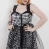 Punk Rave Clothing Overgrown Checkered Dress