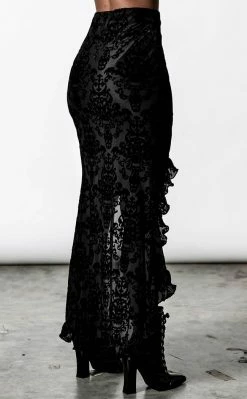 Killstar Para Bellum Maxi Skirt Clothing