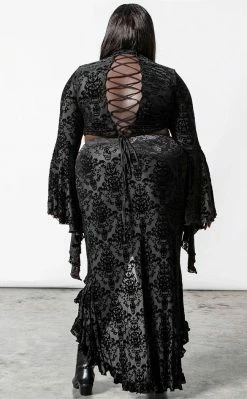 Killstar Para Bellum Maxi Skirt Clothing